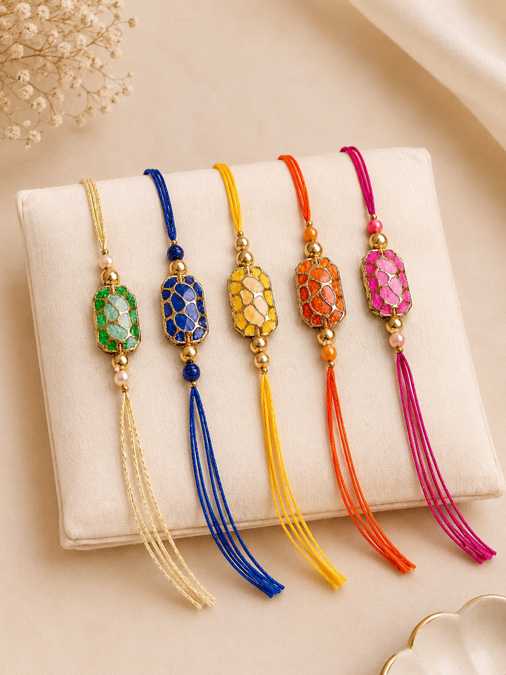 Mosaic Keepsake Rakhi Gift Box