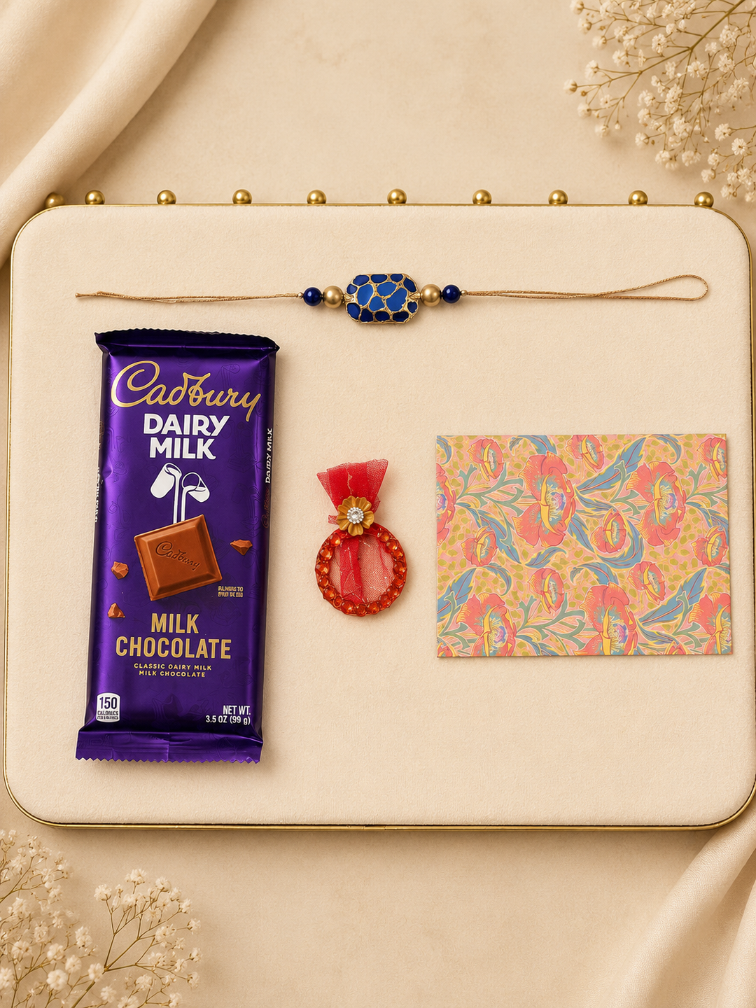 Mosaic Keepsake Rakhi Gift Box